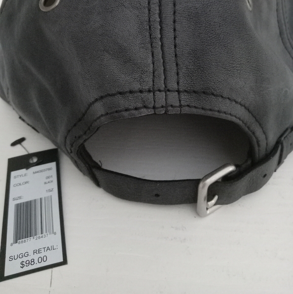 Marc By Marc Jacobs Faux Leather Hat - Picture 5 of 5